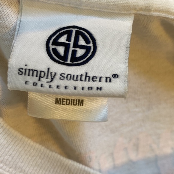 Simply southern white long sleeve. Size medium. - Picture 4 of 4